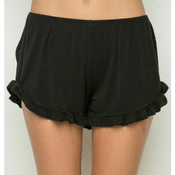 Brandy Melville Pants - BRANDY MELVILLE VODI SHORTS BLACK